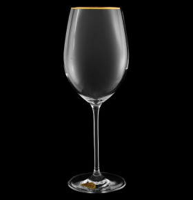 Бокалы для красного вина 580 мл 6 шт  Rona "Spirit /Золотая отводка" / 148552