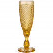 Бокалы для шампанского 150 мл 6 шт янтарные  LEFARD &quot;Гранат /Muza color&quot; / 257593