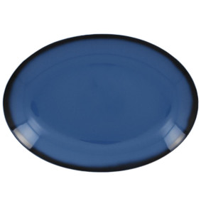 Блюдо 26 см овальное  RAK Porcelain "LEA Blue" / 318235