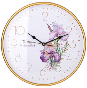 Часы настенные 30.5 см  LEFARD "Irises" / 329800