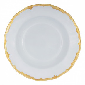 Набор тарелок 24 см 6 шт глубокие  Weimar Porzellan "Престиж /Золотая отводка" голубой / 223914