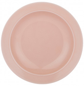 Тарелка 22,5 см глубокая  LEFARD "Tint /Розовый" (6шт.) / 263521
