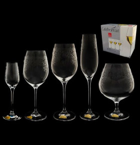 Бокалы для шампанского 210 мл 6 шт  Rona "Сelebration /Европейский декор" / 061195