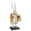 Фигурка с часами 14,5 х 12 х 38,5 см  LEFARD &quot;Английская коллекция /Кролик&quot; / 272633