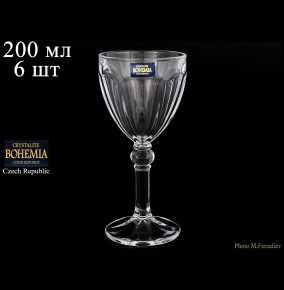 Бокалы для белого вина 200 мл 6 шт  Crystalite Bohemia "Робин /Без декора" / 060162