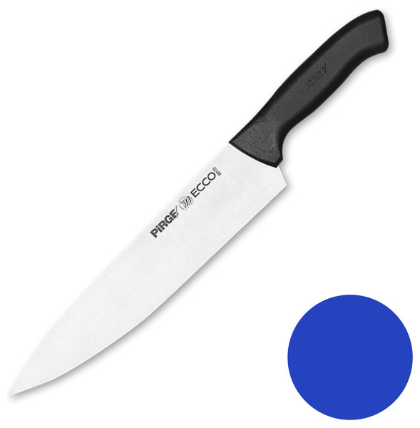 Нож поварской 25 см синяя ручка  PIRGE &quot;Ecco&quot; / 321706