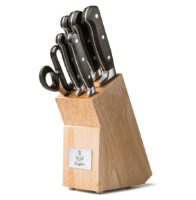 Набор кухонных ножей 6 предметов на подставке  Taller "Лэнгфорд /TalleR" / 229641