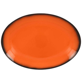 Блюдо 32 см овальное  RAK Porcelain "LEA Orange" / 318243
