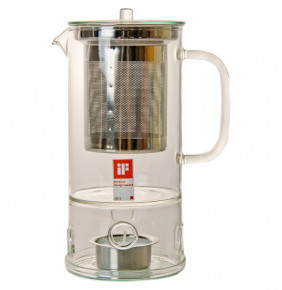Заварочный чайник с ситечком и подогревом "Trendglas" / 044566
