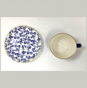 Набор чайных пар 200 мл 6 шт синие  O.M.S. Collection "Tulu Porselen" / 285912