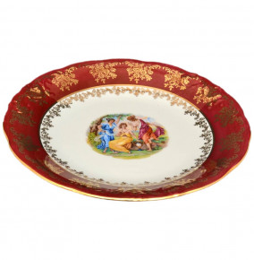 Блюдо 30 см круглое  Bavarian Porcelain "Фредерика /Мадонна красная" / 017281