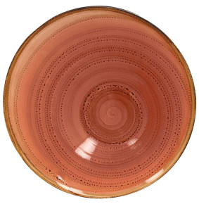 Тарелка 22 х 9 см ассиметричная 650 мл  RAK Porcelain "Twirl Coral" / 314899