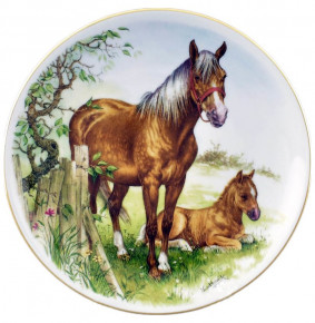 Тарелка декоративная 24 см настенная  Leander "Лошади" 4 / 158882