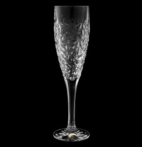Бокалы для шампанского 180 мл 6 шт  Bohemia Jihlava "NICOLETTE /Без декора" хрусталь Йиглава / 150799