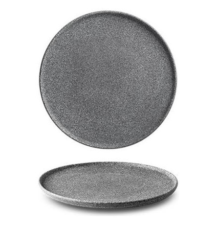 Тарелка 20 см 1 шт неглазурованная  G.Benedikt &quot;Optimo granit /Серый&quot; / 276702