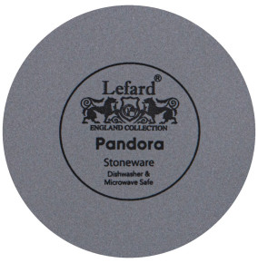 Салатник 14 см 600 мл  LEFARD "Pandora /Серая" (4шт.) / 281302