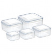 Набор контейнеров 5 шт квадратные  Tescoma &quot;FRESHBOX&quot;  / 141637