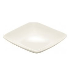 Набор тарелок 21 см 4 шт глубокие квадратные &quot;Tescoma /CREMA /Без декора&quot; / 142364