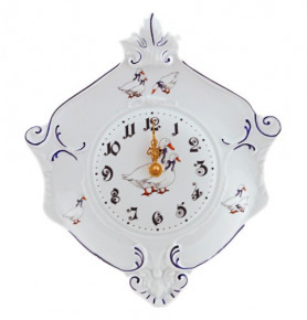 Часы 27 см настенные гербовые  Leander "Мэри-Энн /Гуси" / 157482