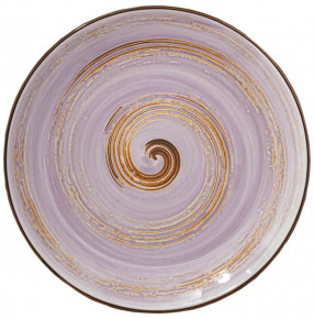 Тарелка 20,5 см сиреневая  Wilmax "Spiral" / 261680