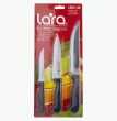 Набор кухонных ножей 3 предмета &quot;Lara&quot; (блистер) / 218145