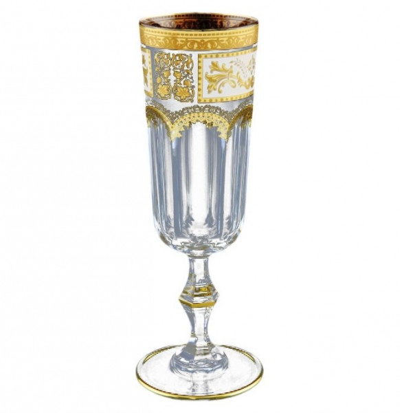 Бокалы для шампанского 160 мл 6 шт  Astra Gold &quot;Провенза /Белая&quot; / 128563