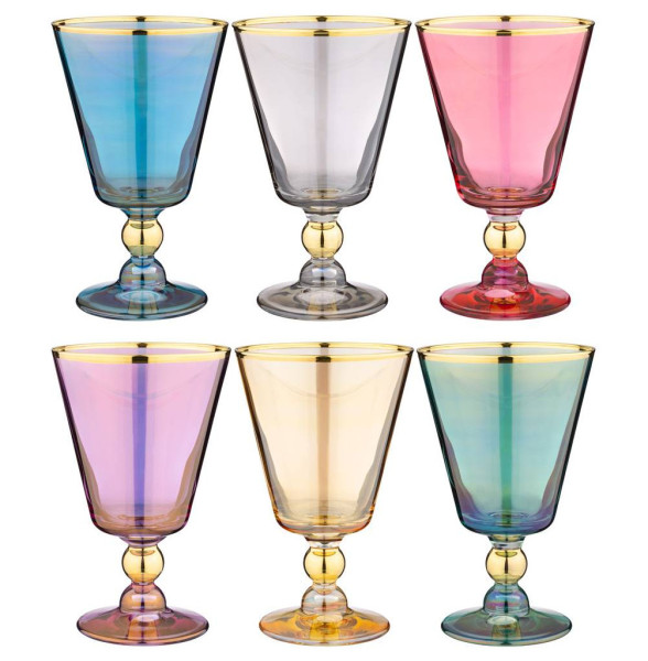 Набор для сока 7 предметов (кувшин + 6 стаканов)  Art Decor &quot;Premium colors&quot; / 276525