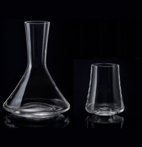 Набор для воды 3 предмета (графин 1,4 л + 2 стакана по 400 мл)  Crystalex CZ s.r.o. "Экстра /Без декора" / 229392
