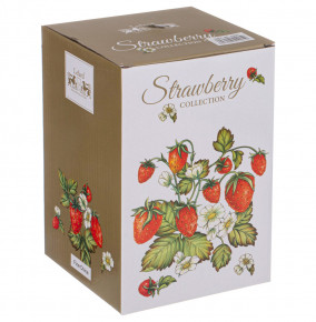 Банка для сыпучих продуктов 12 х 17,5 см н/н 800 мл  LEFARD "Strawberry" / 303173