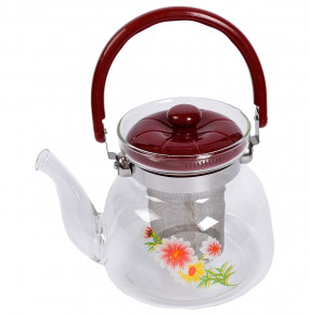 Заварочный чайник с ситечком  Royal Classics "Цветы" / 150519