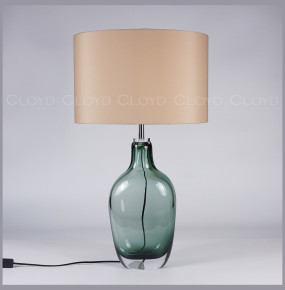 Настольная лампа 1 рожковая  Cloyd "FOAM" / выс. 65 см - дымчатое стекло / 346176