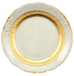 Набор тарелок 24 см 6 шт  Sterne porcelan "Фредерика /Золотая лента /СК" / 125441
