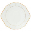 Пирожковая тарелка 27 см  Thun &quot;Менуэт /Отводка золото&quot; / 139294