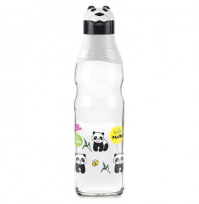 Бутылка 1 л  TITIZ "Panda" белая/черная / рисунок/ассорти / 293884