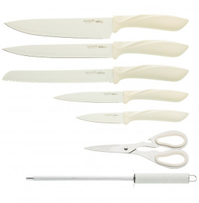 Набор кухонных ножей 8 предметов на подставке "Agness" / 207761