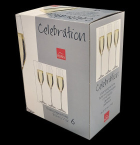 Бокалы для белого вина 360 мл 6 шт  Rona "Celebration /Оптическое преломление" / 078845