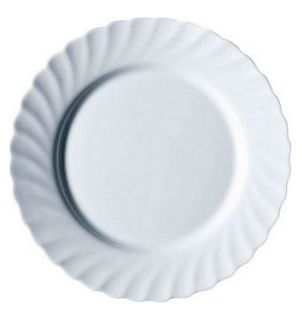 Набор тарелок 24,5 см 6 шт  LUMINARC &quot;Трианон /Без декора&quot; / 161418