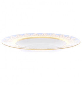 Набор тарелок 22,5 см 6 шт глубокие  Falkenporzellan "Констанц /Маракеш /Золото на голубом" / 272706