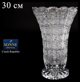 Ваза для цветов 30 см  Sonne Crystal "S.Crystal /Хрусталь резной" / 083825