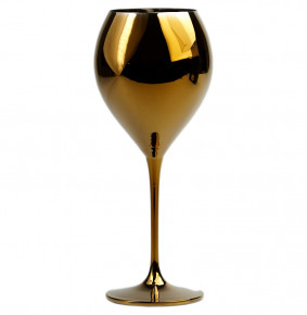 Бокалы для красного вина 470 мл 2 шт  Crystalite Bohemia "Цецилия /Черное золото" / 231930