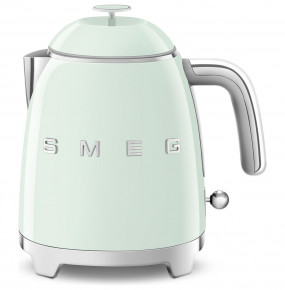 Чайник электрический 800 мл мини 1400 Вт пастельный зеленый "Smeg"  / 251740