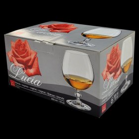 Рюмки 60 мл 6 шт  Rona &quot;Люция /Золотая коллекция, широкое золото&quot; / 018210