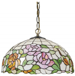 Светильник потолочный 2 рожковый  Velante "Tiffany" Цветы 2 / 304755