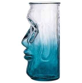 Стакан для коктейлей 440 мл голубой  Alegre Glass "Tiki" (4шт.) / 340435