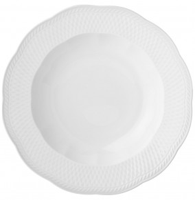Набор тарелок 23 см 4 шт глубокие  LEFARD "Сетка с окантовкой /Без декора" / 199851