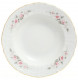Набор тарелок 23 см 6 шт глубокие  Thun "Бернадотт /Серая роза /золото" / 012499