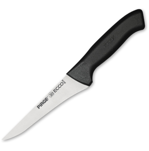 Нож поварской 14,5 см черная ручка  PIRGE &quot;Ecco&quot; / 321680