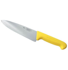 Шеф-нож 25 см желтая ручка  P.L. Proff Cuisine "PRO-Line" / 324965
