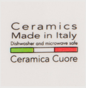 Тарелка 29 см 1 шт  LCS  Ceramica Cuore "Olives" / 228072