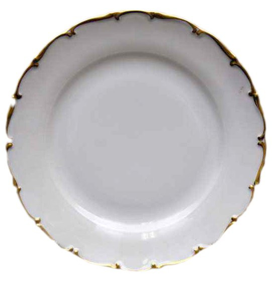 Набор тарелок 25 см 6 шт  Thun &quot;Анжелика /Золотая отводка&quot; / 166588
